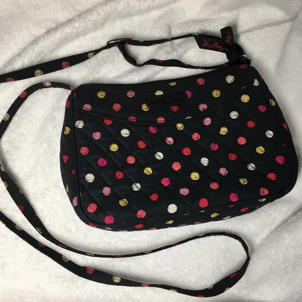 Vera Bradley Little Crossbody bag - Havana Dots